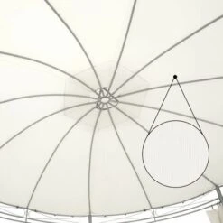 Tonnelle De Jardin Toscana Casaria Beige -Promos Garde Plante Boutique 31832031 3