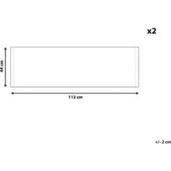 2 Toiles De Transat 113 X 44 Cm En Polyester Blanc Et Vert Anzio / Avellino 9 2 Toiles De Transat 113 X 44 Cm En Polyester Blanc Et Vert Anzio / Avellino -Promos Garde Plante Boutique 32158418 3 1