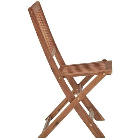 Chaises Pliables D'extérieur 2 Pcs Bois D'acacia Solide VidaXL 6 Chaises Pliables D'extérieur 2 Pcs Bois D'acacia Solide VidaXL – Image 4