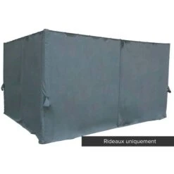 Jeu De 4 Rideaux Pour Tonnelle Palmeira 4 X 3 M Ardoise 6 Jeu De 4 Rideaux Pour Tonnelle Palmeira 4 X 3 M Ardoise -Promos Garde Plante Boutique 3398927 2
