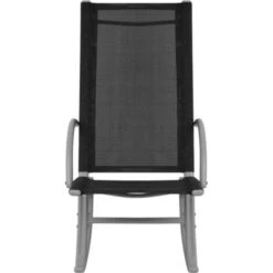 Chaises à Bascule De Jardin 2 Pcs Acier Et Textilène Noir VidaXL 11 Chaises à Bascule De Jardin 2 Pcs Acier Et Textilène Noir VidaXL -Promos Garde Plante Boutique 3426586 5
