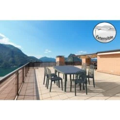 Flora: Pack De 6 Chaises Design Blanches -Promos Garde Plante Boutique 35074707 2