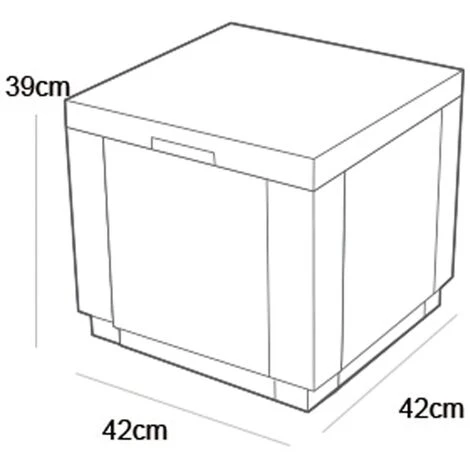 Glacière Ice Cube Cappuccino 223761 Keter 5 Glacière Ice Cube Cappuccino 223761 Keter – Image 3