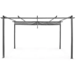 Pergola Aluminium - Isla 3x4m - Toile Grise - Tonnelle Idéale Pour Votre Terrasse. Toit Rétractable. Toile Coulissante. Structure Aluminium 10 Pergola Aluminium - Isla 3x4m - Toile Grise - Tonnelle Idéale Pour Votre Terrasse. Toit Rétractable. Toile Coulissante. Structure Aluminium -Promos Garde Plante Boutique 36143765 4