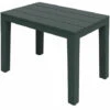 Table De Jardin TIMOR En Anthracite - Environ 60 X 38,5 Cm -Promos Garde Plante Boutique 39890748 1
