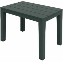 Table De Jardin TIMOR En Anthracite - Environ 60 X 38,5 Cm