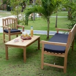 Table Basse Rectangulaire En Teck Ecograde Coffee 120 X 60 Cm 8 Table Basse Rectangulaire En Teck Ecograde Coffee 120 X 60 Cm -Promos Garde Plante Boutique 41119 3