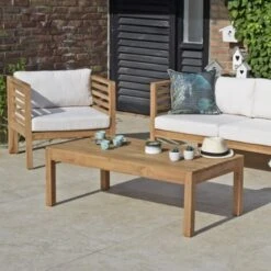 Table Basse Rectangulaire En Teck Ecograde Coffee 120 X 60 Cm 9 Table Basse Rectangulaire En Teck Ecograde Coffee 120 X 60 Cm -Promos Garde Plante Boutique 41119 4