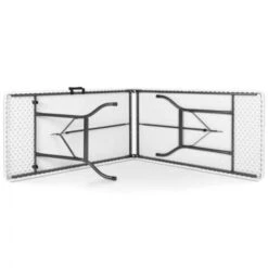 Table Pliante D'appoint Portable 180 CM Pour Camping Ou Réception -Promos Garde Plante Boutique 418925 5
