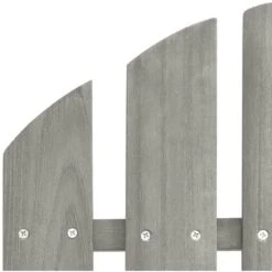 Chaise De Jardin Adirondack 2 Places Bois De Sapin Massif Gris VidaXL -Promos Garde Plante Boutique 42096310 5