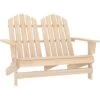 Chaise De Jardin Adirondack 2 Places Bois De Sapin Massif VidaXL -Promos Garde Plante Boutique 42096315 1