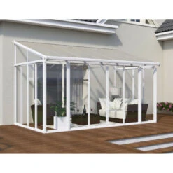 Pergola Fermée 11.8m² Blanc - Palram - 703062