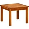 Table Basse De Jardin 45x45x36 Cm Bois Solide D'acacia VidaXL -Promos Garde Plante Boutique 45291714 1