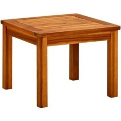 Table Basse De Jardin 45x45x36 Cm Bois Solide D'acacia VidaXL