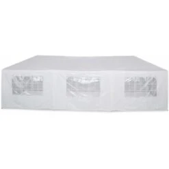 Tente De Réception 3x9m. 27 M² - Massilia - Blanc - à Utiliser Comme Pavillon. Pergola. Tente De Jardin. Chapiteau Ou Tonnelle. 8 Tente De Réception 3x9m. 27 M² - Massilia - Blanc - à Utiliser Comme Pavillon. Pergola. Tente De Jardin. Chapiteau Ou Tonnelle. -Promos Garde Plante Boutique 459284 2