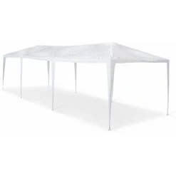 Tente De Réception 3x9m. 27 M² - Massilia - Blanc - à Utiliser Comme Pavillon. Pergola. Tente De Jardin. Chapiteau Ou Tonnelle. 10 Tente De Réception 3x9m. 27 M² - Massilia - Blanc - à Utiliser Comme Pavillon. Pergola. Tente De Jardin. Chapiteau Ou Tonnelle. -Promos Garde Plante Boutique 459284 4