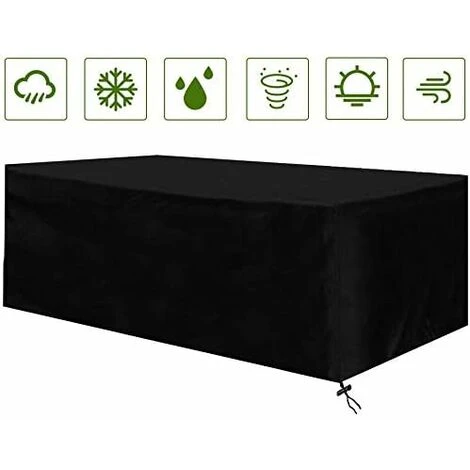 Housse De Protection Housse De Meuble Housse Salon De Jardin Bache Salon De Jardin, Housse Table De Jardin, Bache De Protection, Différentes Tailles 1709470CM 4 Housse De Protection Housse De Meuble Housse Salon De Jardin Bache Salon De Jardin, Housse Table De Jardin, Bache De Protection, Différentes Tailles 1709470CM – Image 2