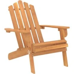 Chaise De Jardin Adirondack Bois D'acacia Massif VidaXL