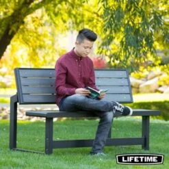 Lifetime Banc Convertible En Table Pique-Nique Gris (141 Cm) 9 Lifetime Banc Convertible En Table Pique-Nique Gris (141 Cm) -Promos Garde Plante Boutique 50914715 3