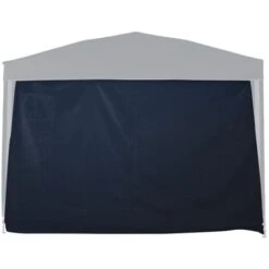 Mur Simple Bleu Pour Tonnelle Pliante 3 X 3 M