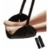 Hanger Portable Avion Chair De Repose-Pieds Hamac Fabriqué Avec De La Mémoire Premium Mousse De Mousse Au Repos 43X22cm Fontainebleau Noir