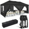 Tonnelle Jardin Pliante 3x6M Imperméable Anti-UV Réglable, Barnum Pliant Avec Fenêtre Pour Marriage Extérieur, Pique-nique,camping Noir 1 Tonnelle Jardin Pliante 3x6M Imperméable Anti-UV Réglable, Barnum Pliant Avec Fenêtre Pour Marriage Extérieur, Pique-nique,camping Noir -Promos Garde Plante Boutique 51424224 1