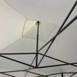 Rebecca Mobili Couverture De Toit Gazebo Polyester Blanc Imperméable 3x3 -Promos Garde Plante Boutique 53288149 5