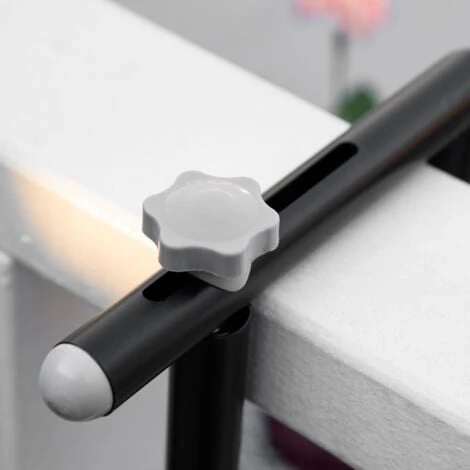 OUTSUNNY Table Suspendue De Balcon Pliable Dim. Plateau 60L X 40l Cm Hauteur Réglable 57-72H Cm Métal époxy Noir 7 OUTSUNNY Table Suspendue De Balcon Pliable Dim. Plateau 60L X 40l Cm Hauteur Réglable 57-72H Cm Métal époxy Noir – Image 5