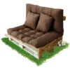 Coussins Pour Canapé Palette -Lot De 4 Coussins Pour Canapé Palette Intérieur/extérieur - Assise 120 X 80 X 10 Cm + Dossier 120 X 50 X 10 Cm + 2 Coussins Carrés - Coussin De Confort Pour Canapé Palett 2 Coussins Pour Canapé Palette -Lot De 4 Coussins Pour Canapé Palette Intérieur/extérieur - Assise 120 X 80 X 10 Cm + Dossier 120 X 50 X 10 Cm + 2 Coussins Carrés - Coussin De Confort Pour Canapé Palett -Promos Garde Plante Boutique 53931950 1