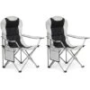Fauteuil Chaise De Camping Pliable ,Portable Pour Plage,Pêche,gris,lot De 2 - IWMH -Promos Garde Plante Boutique 53940475 1