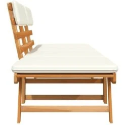 Banc De Jardin Avec Coussins 2-en-1 190 Cm Bois Solide D'acacia VidaXL 11 Banc De Jardin Avec Coussins 2-en-1 190 Cm Bois Solide D'acacia VidaXL -Promos Garde Plante Boutique 5437032 5