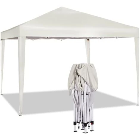 WOLTU Tonnelle De Jardin. Tente Pliante. Protection Du Soleil UV 50+. Facile à Installer Hauteur Réglable 3x3m. Beige 3 WOLTU Tonnelle De Jardin. Tente Pliante. Protection Du Soleil UV 50+. Facile à Installer Hauteur Réglable 3x3m. Beige