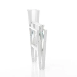 Chaise De Plage Pliante En Aluminium Textilène Blanc Regista Gold White -Promos Garde Plante Boutique 57105424 5