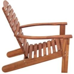 VIDAXL Chaise En Bois En Bois Massif De Style Rustique Diverses Couleurs Chaise Adirondack Bois D'acacia Massif Couleur : Bois 9 VIDAXL Chaise En Bois En Bois Massif De Style Rustique Diverses Couleurs Chaise Adirondack Bois D'acacia Massif Couleur : Bois -Promos Garde Plante Boutique 57225339 3