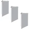 Lot De 3 Stores Enrouleurs L.125 X H. 225 CM Pour Pergola Gris Clair -Promos Garde Plante Boutique 57257164 1