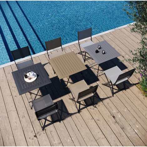 Table D'appoint, Table Basse Ronde De Jardin Terracotta En Acier Epoxy 49X45CM- Meuble De Jardin 7 Table D'appoint, Table Basse Ronde De Jardin Terracotta En Acier Epoxy 49X45CM- Meuble De Jardin – Image 5