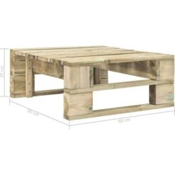 INLIFE Repose-pied Palette De Jardin Bois 11 INLIFE Repose-pied Palette De Jardin Bois -Promos Garde Plante Boutique 57884166 5