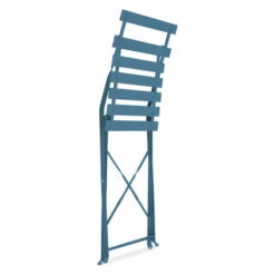Lot De 2 Chaises Pliantes En Acier Bleu Pacific -Promos Garde Plante Boutique 58521430 5
