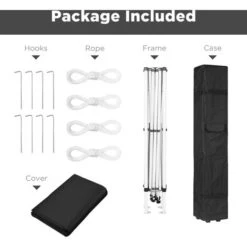 Tente Pliante 3x3m ECO BRISO Tube 30mm En ALU & ACIER Bâche 220g/m² ENDUIT PVC 100% ÉTANCHE Tente Pliante De Réception Sac De Transport -Promos Garde Plante Boutique 5878449 4