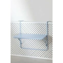 Table De Jardin Rectangulaire Suspendue Et Pliante (70x45,5 Cm) Janti SKLUM Brouillard Bleu -Promos Garde Plante Boutique 59281091 3