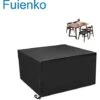 Housse Pour Mobilier De Jardin，Housse De Protection Large Pour Salon De Jardin Carré 120x120x74cm Noir FUIENKO -Promos Garde Plante Boutique 59801256 1