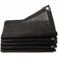 Premier® Filet D'Ombrage 8 Broches Ombrage 80% Renforce éPaissir Voile Ombrage, Serres Filet Coupe-Vent Avec Oeillets,pour La Couverture VéGéTale/Serre/Jardin/Pergola(3x4m)