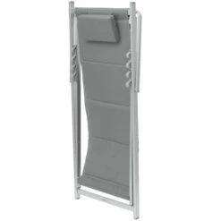 Chilienne Avec Appuie-tête Gris Galet Honolulu - Hespéride 9 Chilienne Avec Appuie-tête Gris Galet Honolulu - Hespéride -Promos Garde Plante Boutique 61416508 3