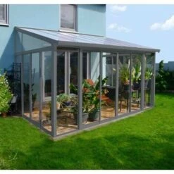 Véranda San Remo 12,54 M² Gris Anthracite