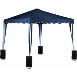 RHAFAYRE Sacs De Lestage Pour Tonnelle Et Pavillon 100% Polyester 4 X 2 Sacs à Remplir 60 Kg Max Jardin Tente De Réception -Promos Garde Plante Boutique 63739653 5