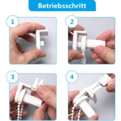 Lot De 2 Support De Store Enrouleur Fenetre 17 Mm Pieces De Rechange Kit De Fixations Pour Store Enrouleur Double Pour Store Enrouleur Occultant, Store Enrouleur Lateral, Store Enrouleur Double -Promos Garde Plante Boutique 64530296 4