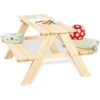 Pinolino Ensemble De Table Et Bancs 'Nicki Für 4', Natureel -Promos Garde Plante Boutique 65888827 1