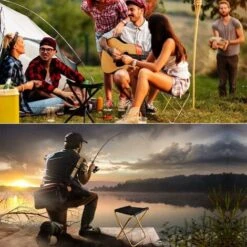 Golden Mini Chaise Pliante Portable Avec Sac, Tabouret Pliant Compact Ultraléger En Aluminium Avec Sac De Transport Pour Jardin, Plage, Pêche, Randonnée, Camping, Pique-Nique Voyage 8 Golden Mini Chaise Pliante Portable Avec Sac, Tabouret Pliant Compact Ultraléger En Aluminium Avec Sac De Transport Pour Jardin, Plage, Pêche, Randonnée, Camping, Pique-Nique Voyage -Promos Garde Plante Boutique 66976449 2