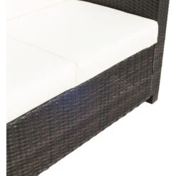 OUTSUNNY Canapé De Jardin 2 Places Canapé Droit 4 Coussins Déhoussables 130L X 70l X 80H Cm Résine Tressée Chocolat 11 OUTSUNNY Canapé De Jardin 2 Places Canapé Droit 4 Coussins Déhoussables 130L X 70l X 80H Cm Résine Tressée Chocolat -Promos Garde Plante Boutique 6812200 5