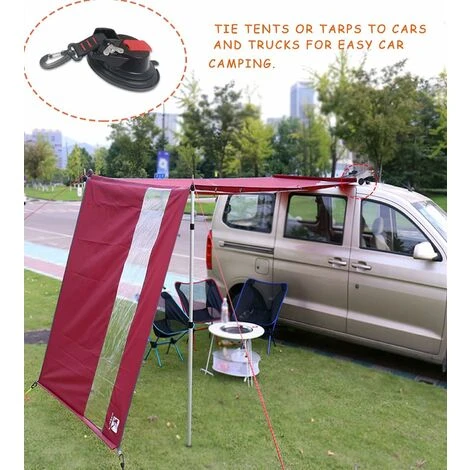 2 X Ventouses Résistantes - Grande Ventouse Avec Crochet Pivotant à 360 °, Pour Store Latéral De Camping-car 6 2 X Ventouses Résistantes - Grande Ventouse Avec Crochet Pivotant à 360 °, Pour Store Latéral De Camping-car – Image 4
